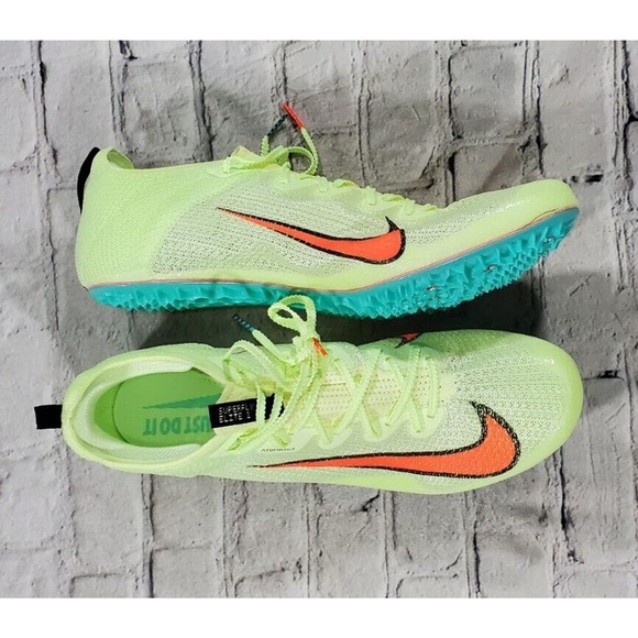 Nike Zoom Superfly Elite 2 Barely Volt CD4382-700 MENS SIZE 13 - Picture 5 of 8
